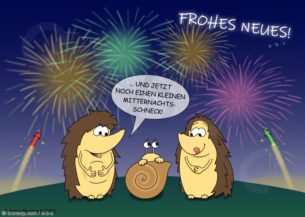 Cartoon: Frohes Neues! 1