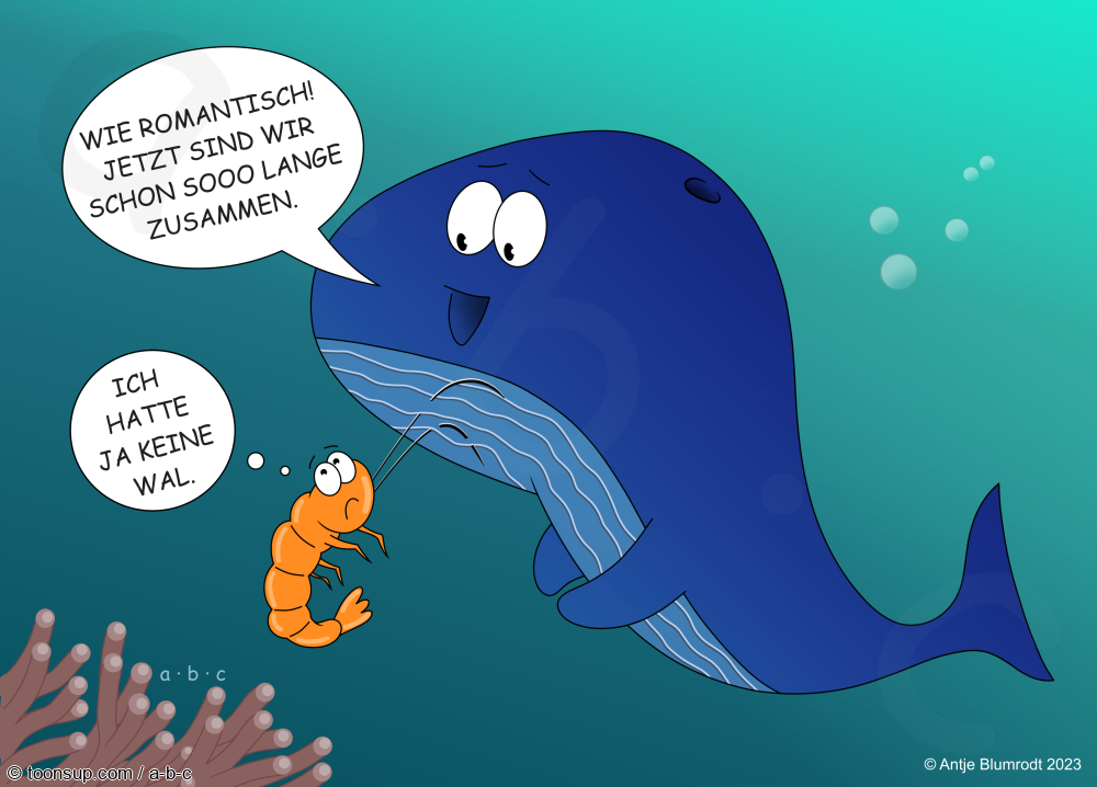 Cartoon: Meer Liebe 1