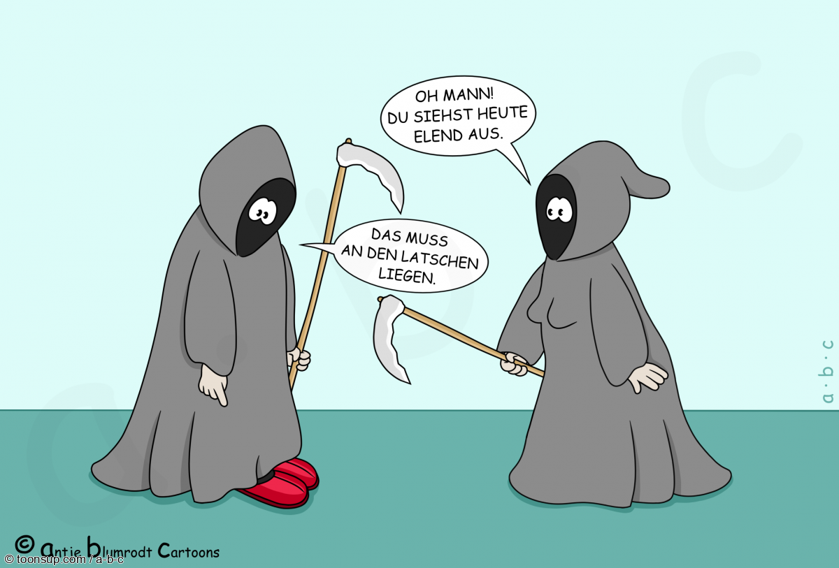 Cartoon: Todelend 1