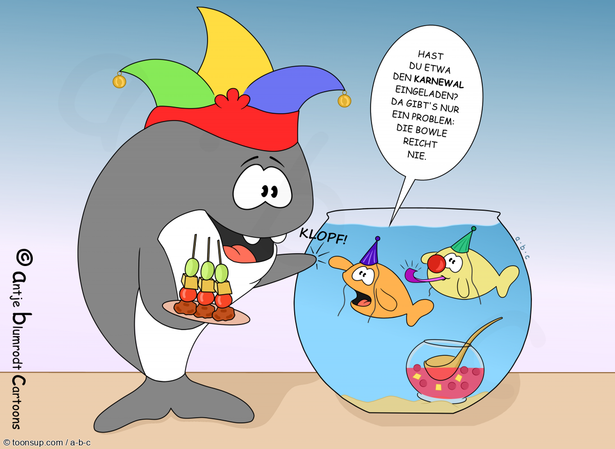 Cartoon: Hi, Fisch! 1