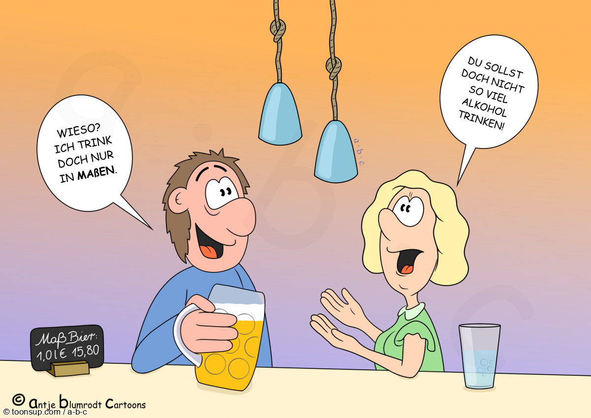 Cartoon: Noch'n Bier! 1