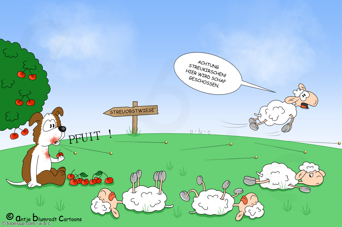 Cartoon: Streuobst 1