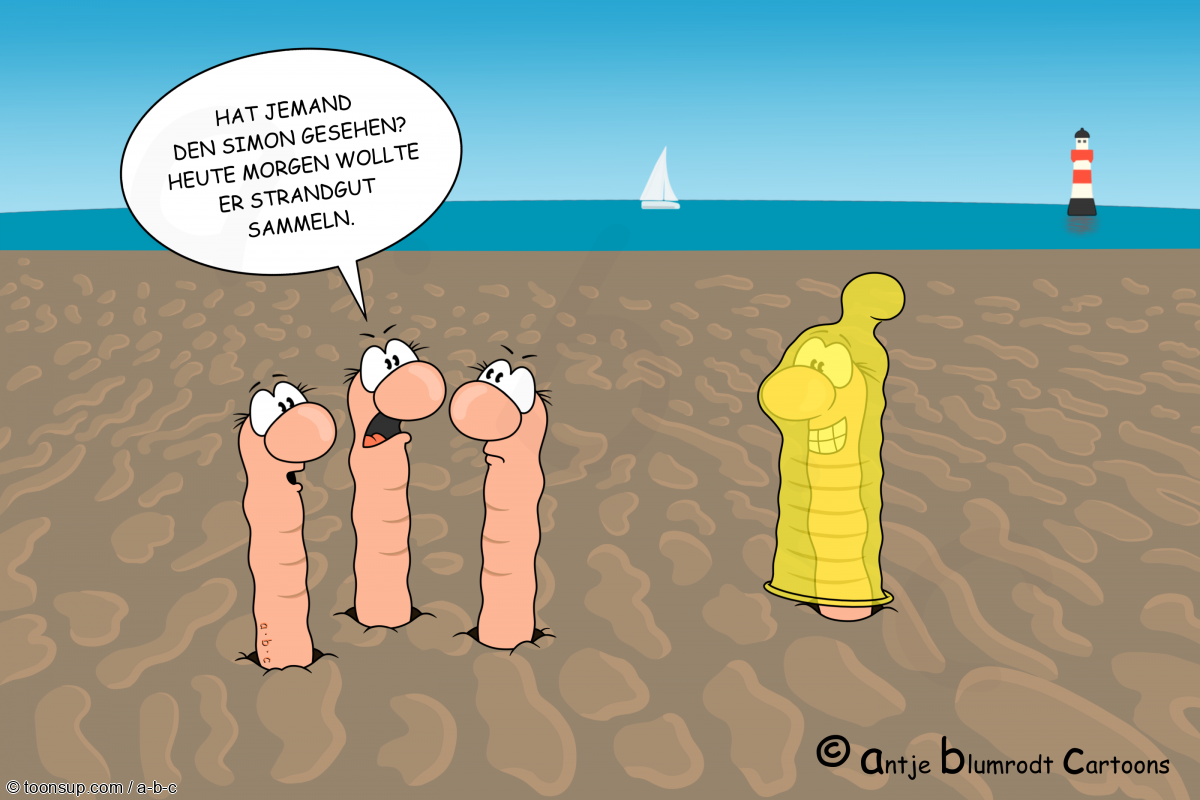 Cartoon: Die Suche 1