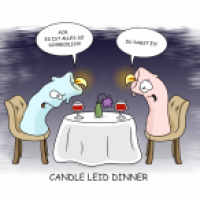 "Adventsstimmung, die erste"