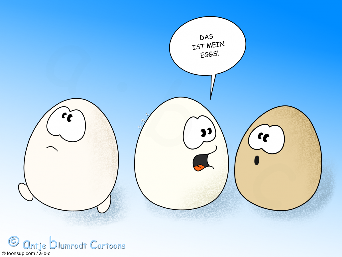 Cartoon: Eggstrem 1