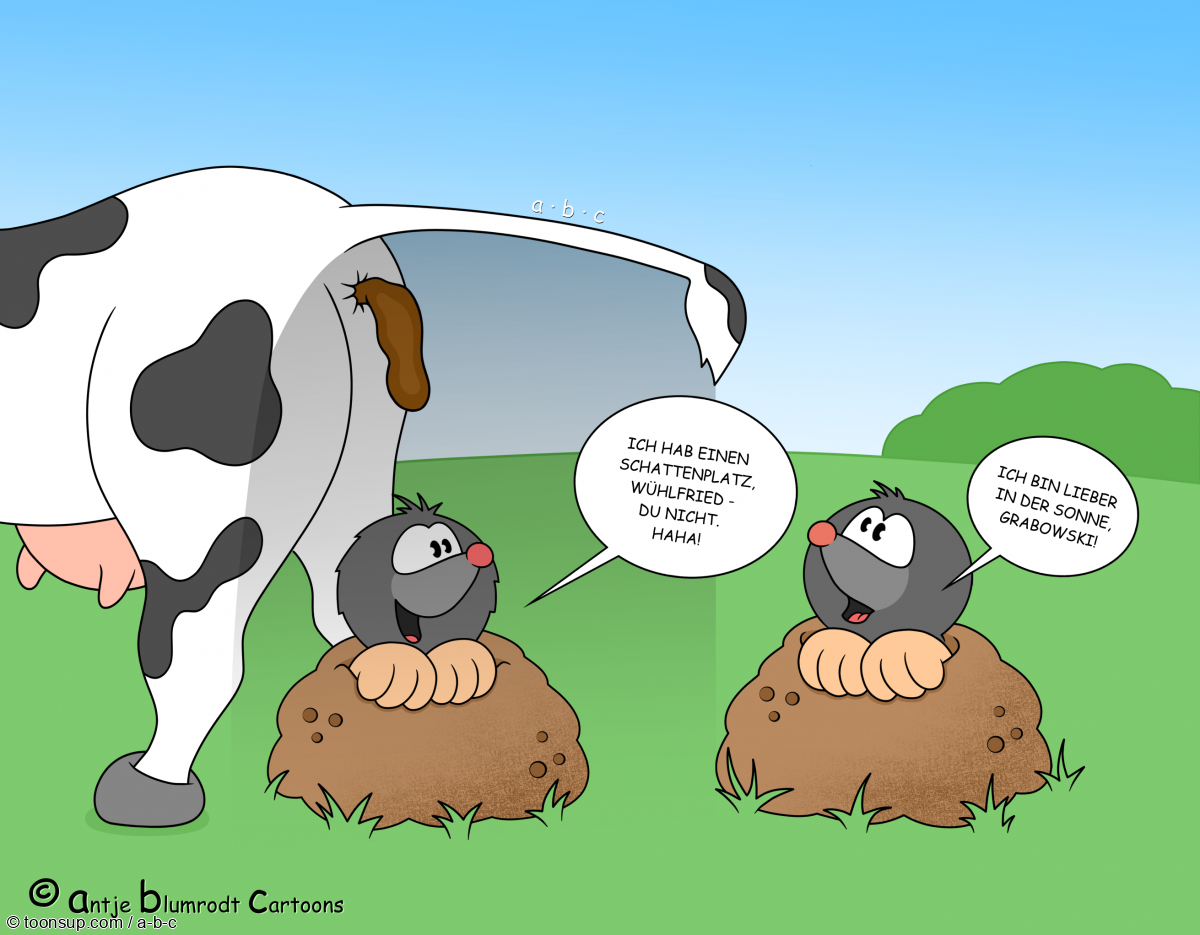 Cartoon: Aufgetaucht, Teil 2 1