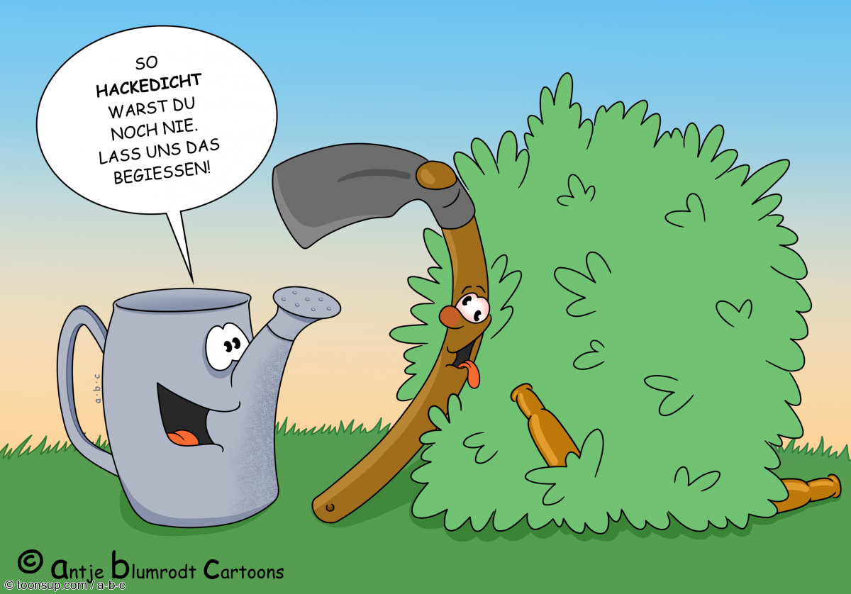 Cartoon: Versackt 1