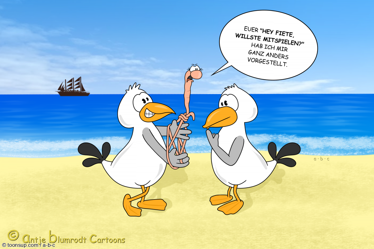 Cartoon: Wurm Cradle 1