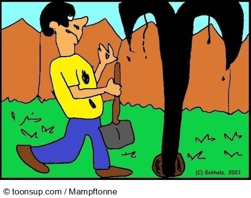Cartoon: Ohne Worte 1