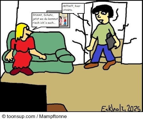 Cartoon: Hier stinkts... 1
