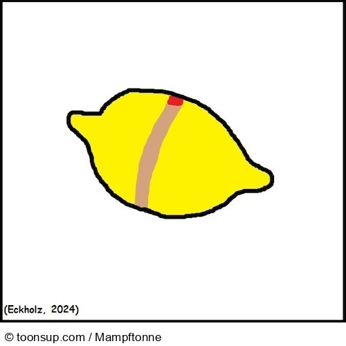 Cartoon: Zitrone... 1