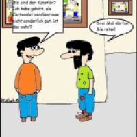 Arme Cartoonisten...