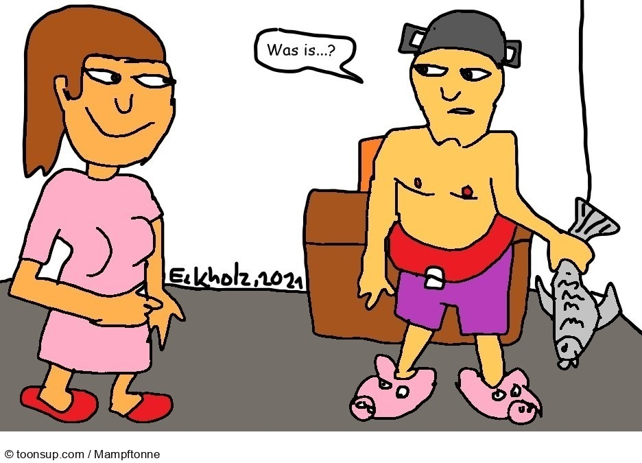 Cartoon: Was is? 1