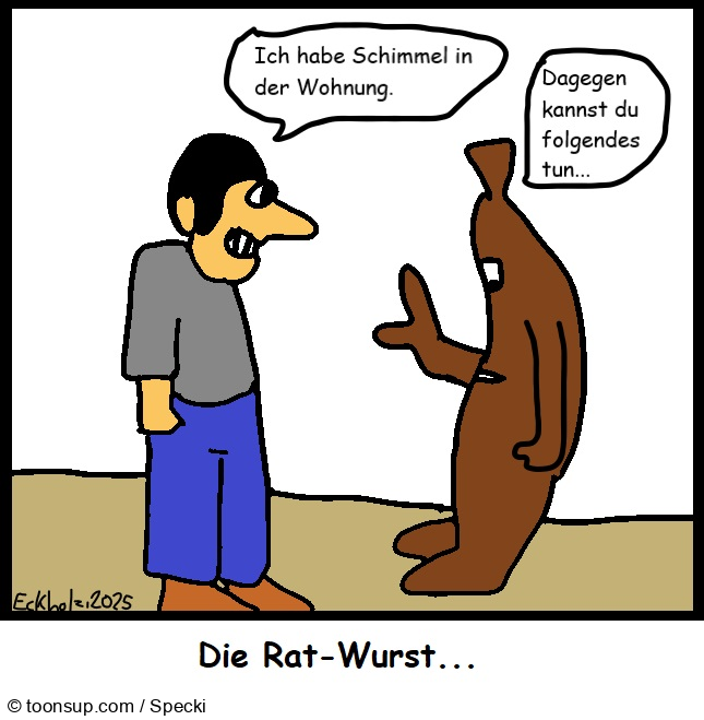 Cartoon: Die Ratwurst... 1