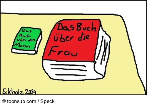 Cartoon: Geschlechter-Guide... 1