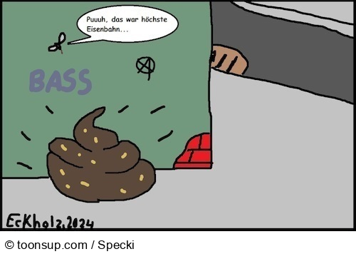 Cartoon: Höchste Eisenbahn... 1