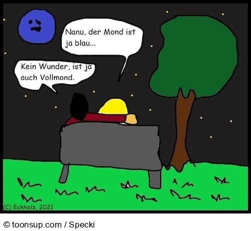 Cartoon: Vollmond... 1
