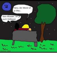 Vollmond...