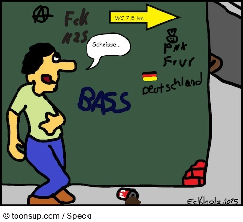 Cartoon: Scheisse... 1