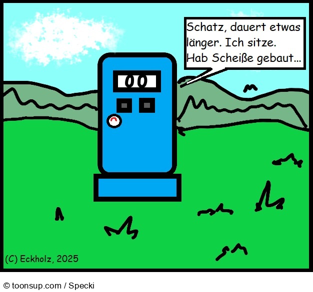 Cartoon: Dauert etwas länger... 1