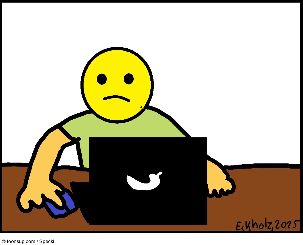 Cartoon: Ohne Worte 1