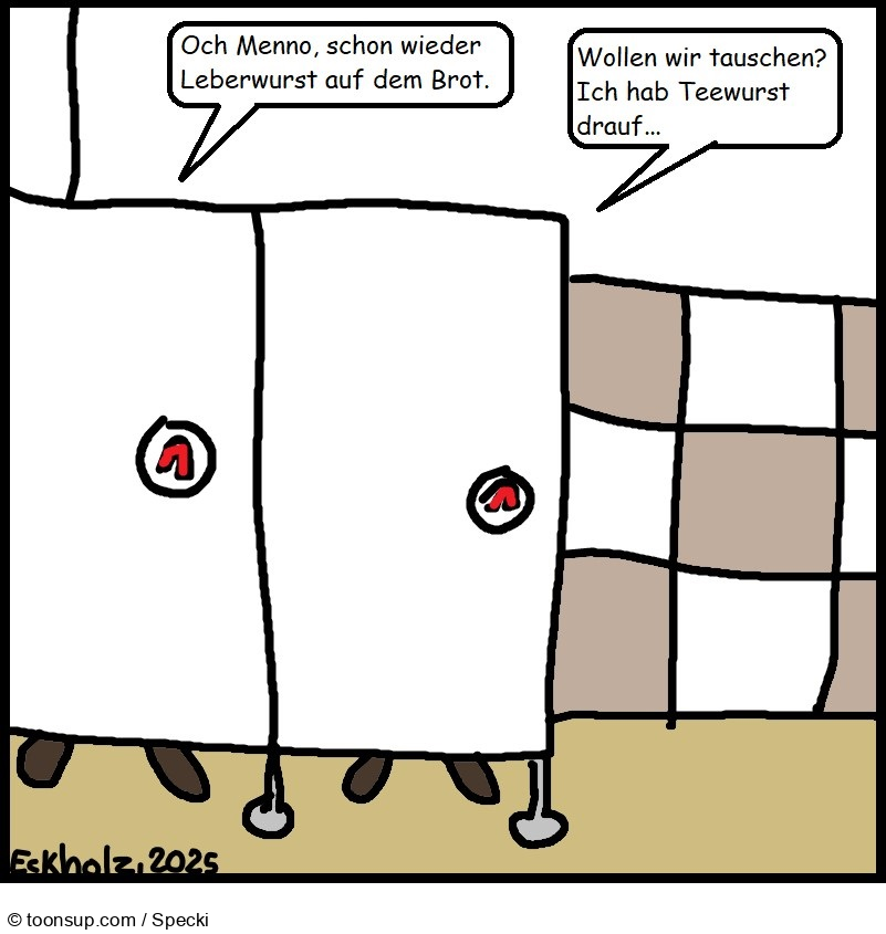 Cartoon: Frühstück... 1