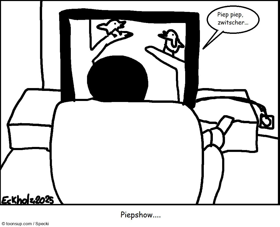 Cartoon: Piepshow... 1