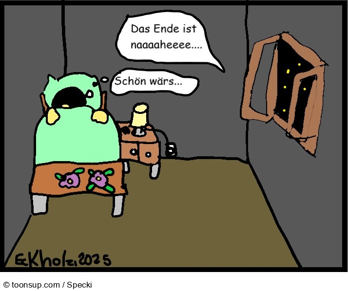Cartoon: Das Ende ist nah... 1