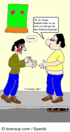 Cartoon: Cholesterin... 1