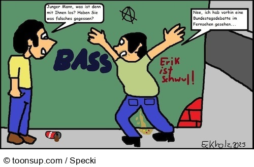Cartoon: Übelkeit... 1