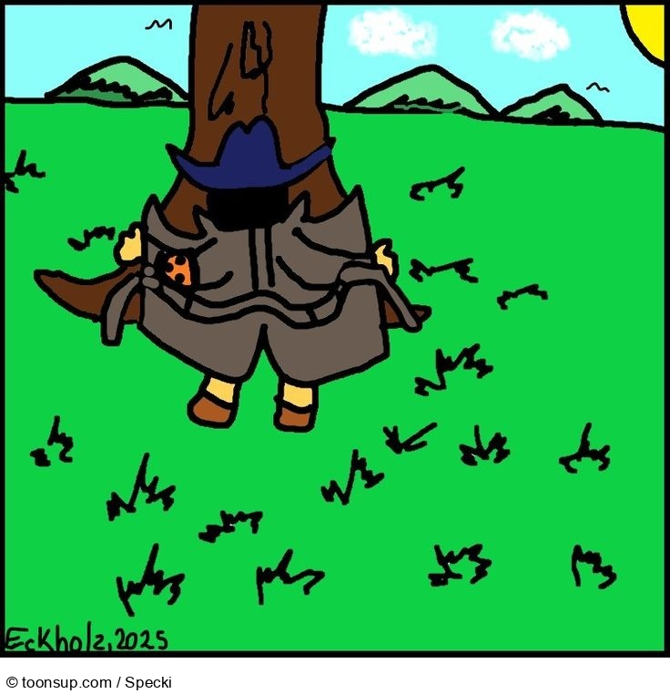 Cartoon: Ohne Worte 1