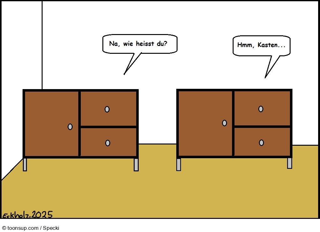 Cartoon: Wie heisst du? 1