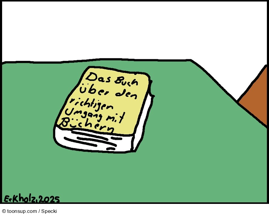 Cartoon: Buch... 1
