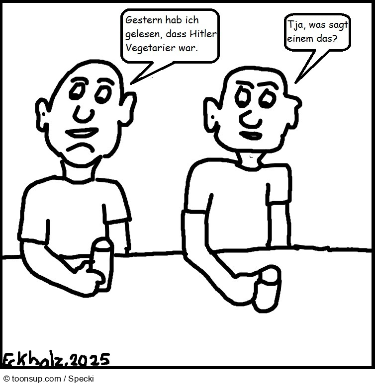 Cartoon: Hitler... 1