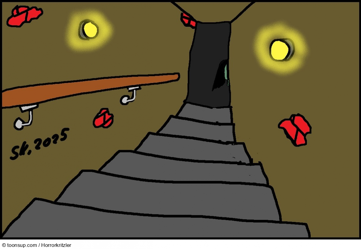 Cartoon: Keller des Grauens... 1