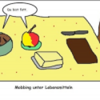 1 - Mobbing unter Lebensmitteln...