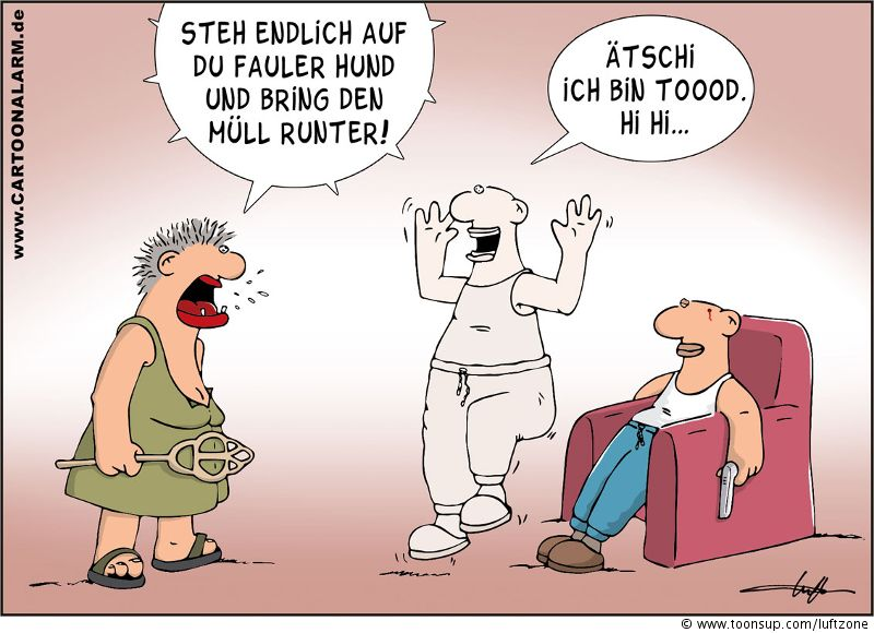 Cartoon: Endlich frei! 1