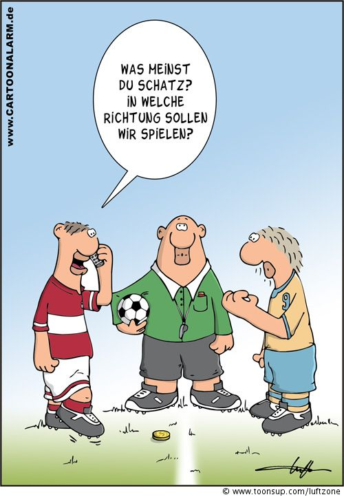 Cartoon: Anstoss 1