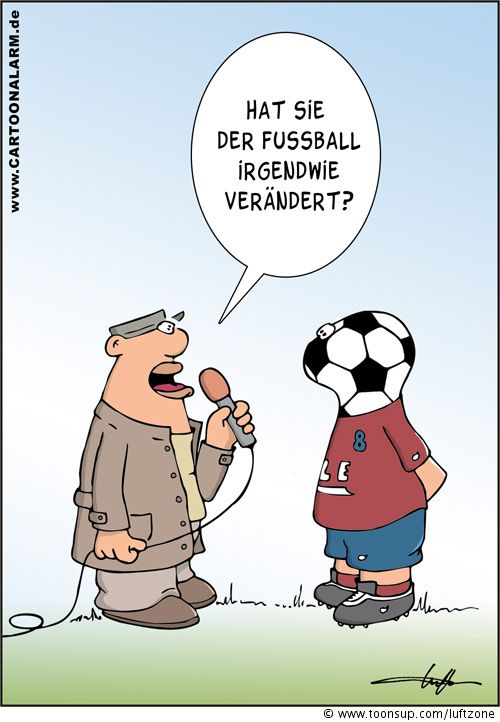 Cartoon: Kopfball 1