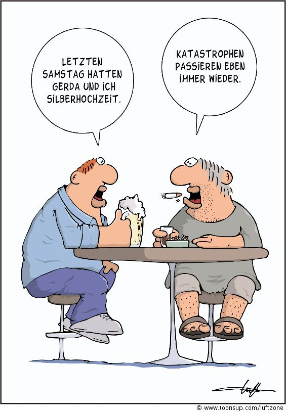 Cartoon: Silberhochzeit 1