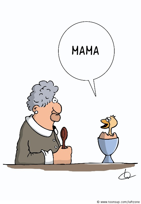 Cartoon: Mama 1