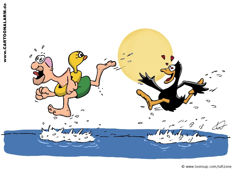 Cartoon: Geile Ente 1