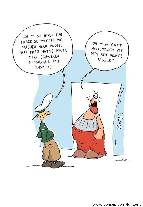 Cartoon: Rehunfall 1