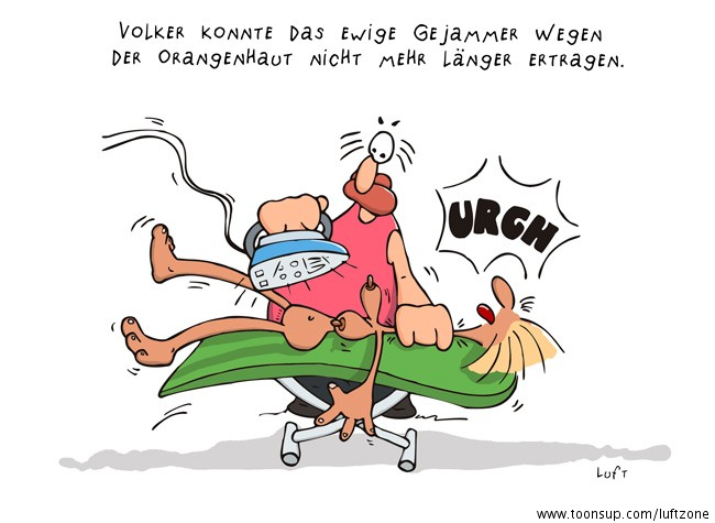 Cartoon: Orangenhaut 1