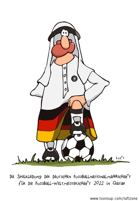 Cartoon: DFB-Spielkleidung 2022 1