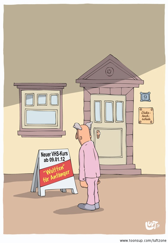 Cartoon: Wulffen 1