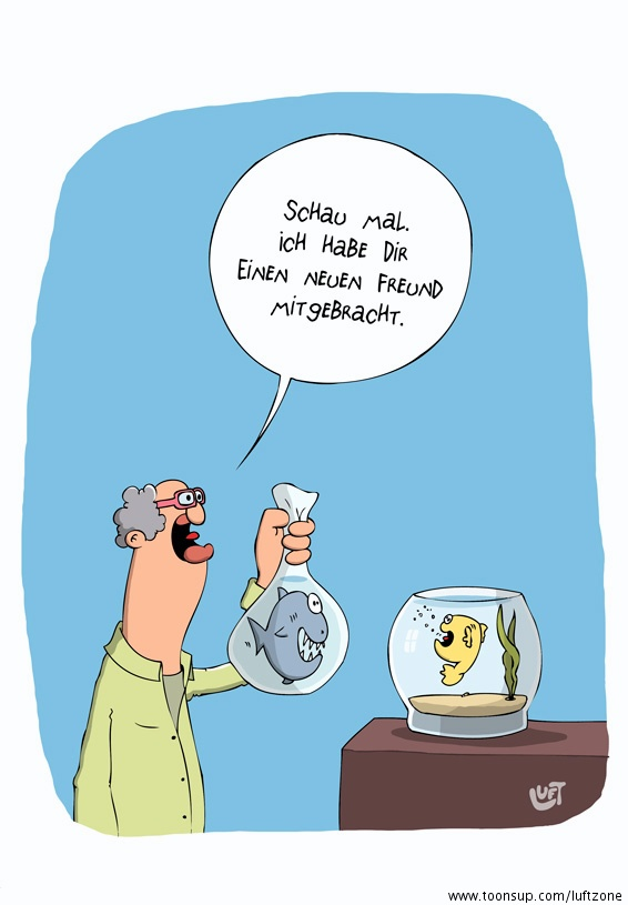 Cartoon: Neuer Freund 1
