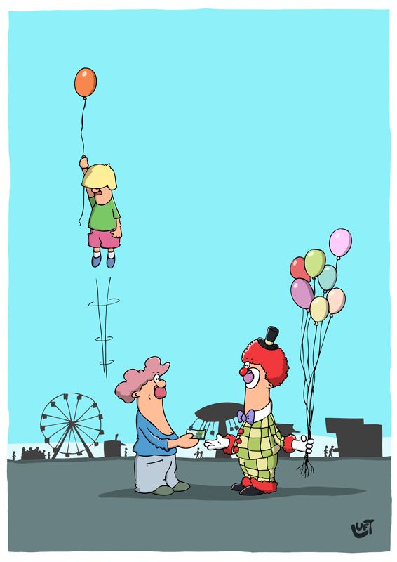 Cartoon: Abgehoben 1