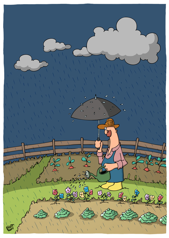 Cartoon: Gießen 1