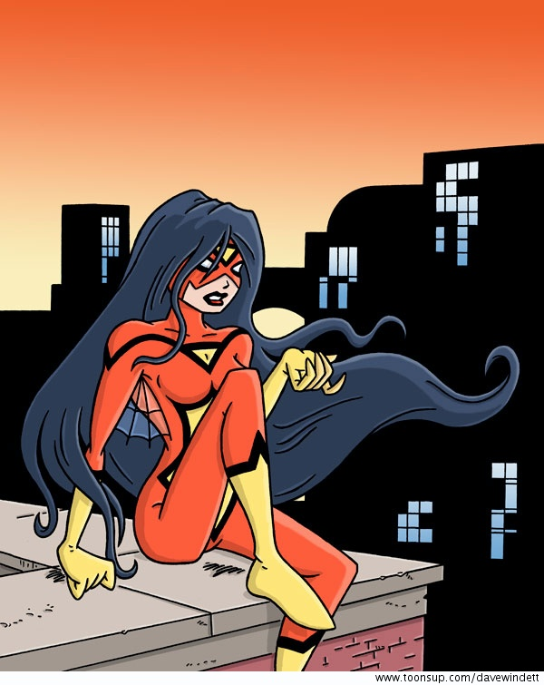 Illustration: Spider-Woman 1